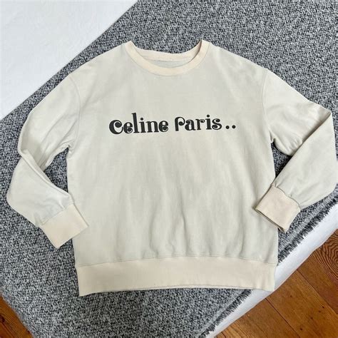 celine paris crewneck|Ready.